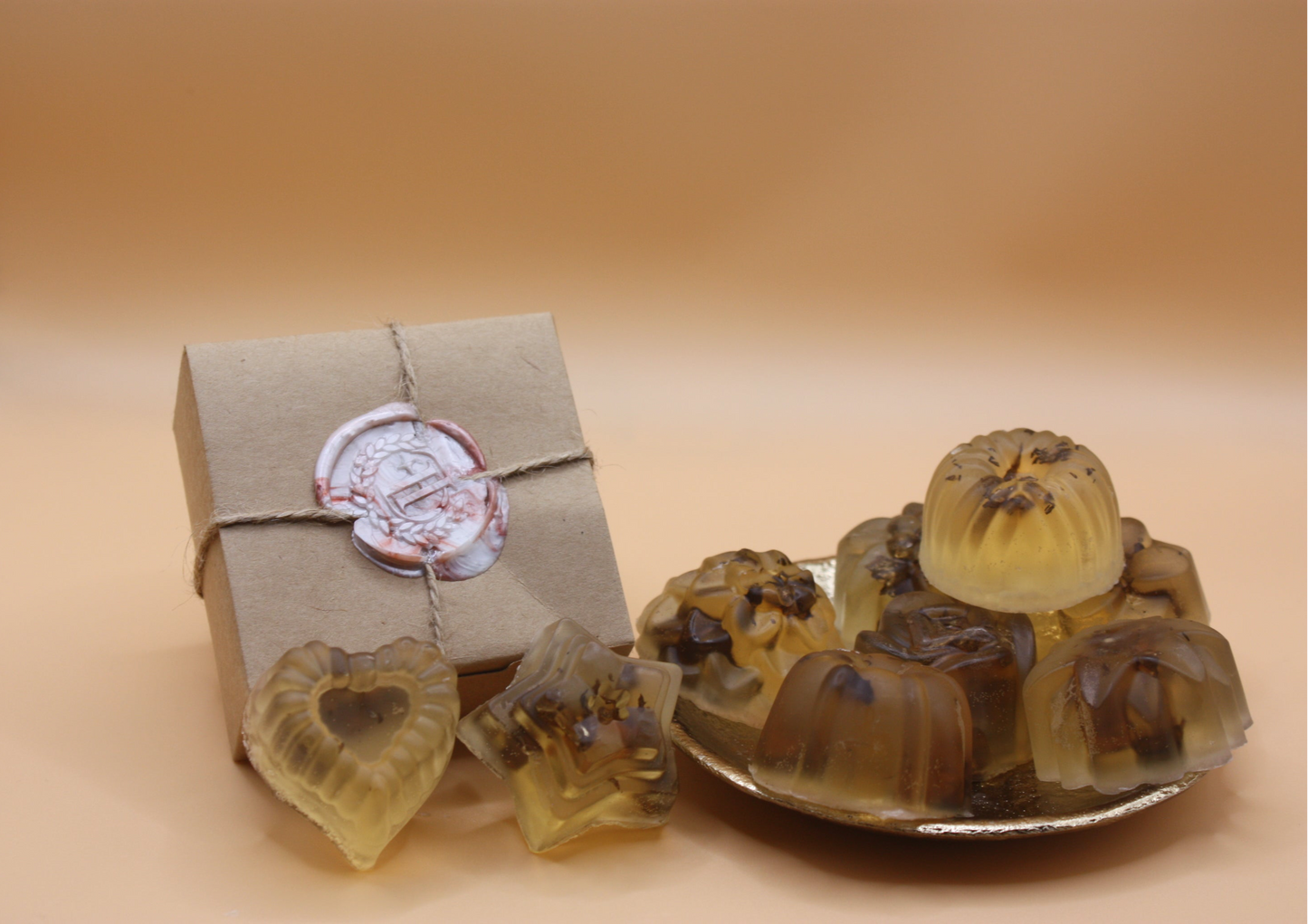 Jabón de Miel con Pan de Oro