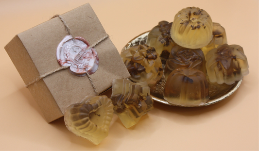 Jabón de Miel con Pan de Oro