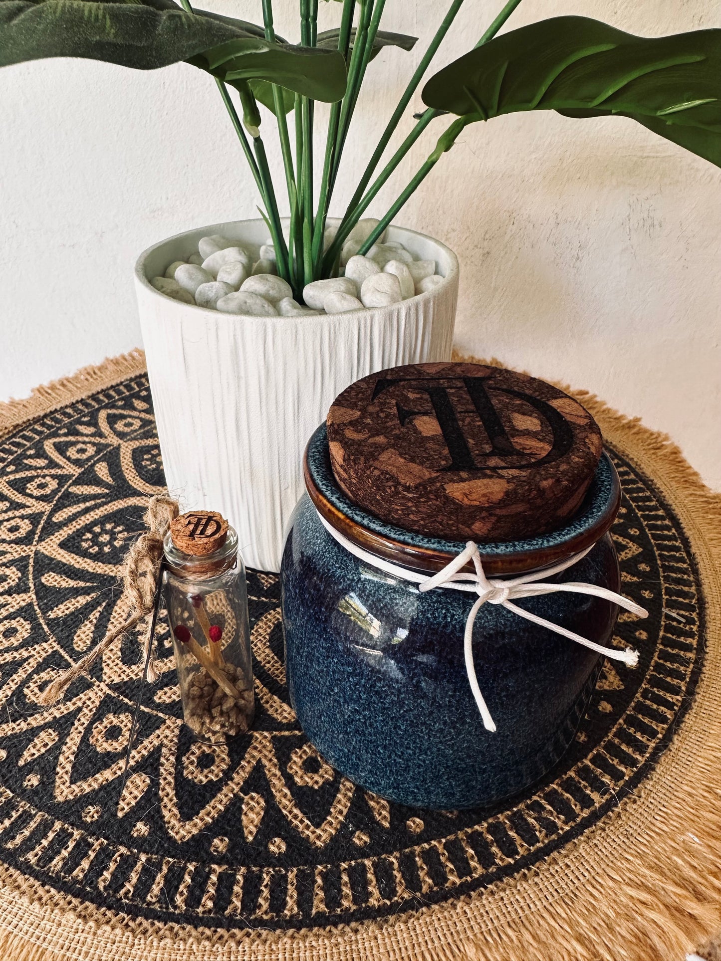 Velas Personalizables – Cera de Soja & Mecha de Bambú
