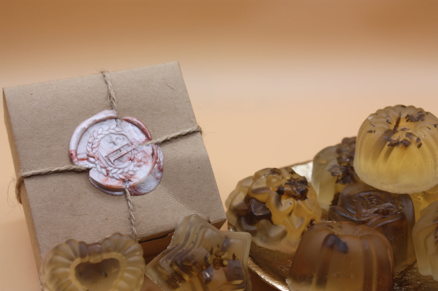 Jabón de Miel con Pan de Oro